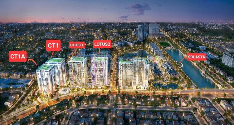 Tòa Lotus 1 – Tổ hợp Lotus Star Bắc Giang Không Gian Sống Hiện Đại